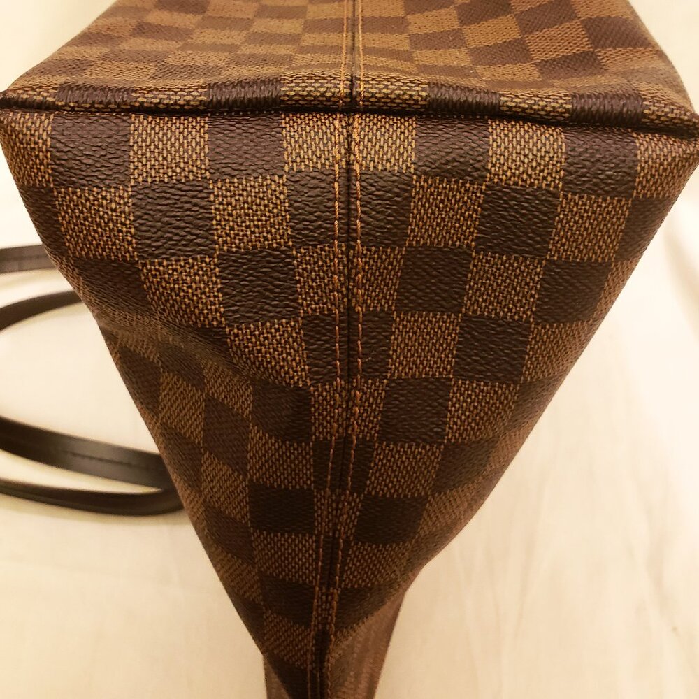 Louis Vuitton Made in France Large Handbag/Shoulder Bag Ebene Iena MM #FL4199 - Picture 15 of 16